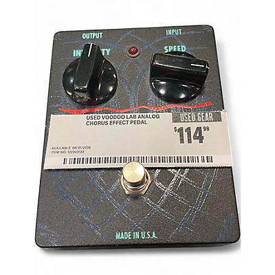 Used Voodoo Lab ANALOG CHORUS Effect Pedal