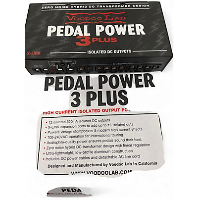 Voodoo Lab Used Voodoo Lab PEDAL POWER 3 PLUS Pedal Board