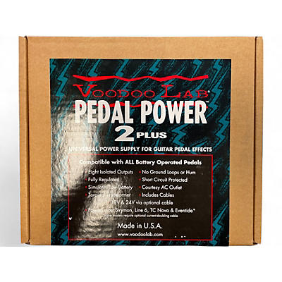 Used Voodoo Lab Pedal Power 2+ Power Supply