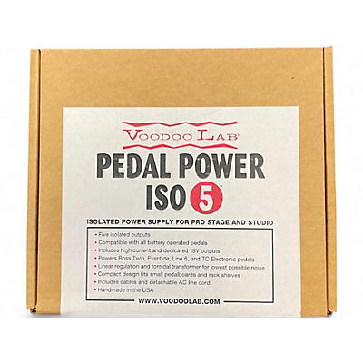 Used Voodoo Lab Pedal Power Iso 5 Power Supply