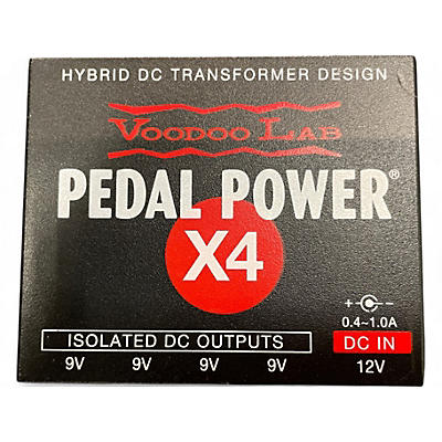 Voodoo Lab Used Voodoo Lab Pedal Power X4 Isolated Power Supply Power Supply