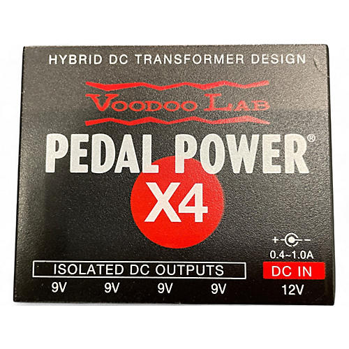 Voodoo Lab Used Voodoo Lab Pedal Power X4 Isolated Power Supply Power Supply