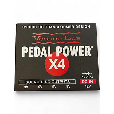 Voodoo Lab Used Voodoo Lab Pedal Power X4 Power Supply