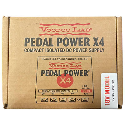 Used Voodoo Lab Pedal Power X4 Power Supply