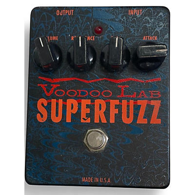 Used Voodoo Lab SUPER FUZZ Effect Pedal