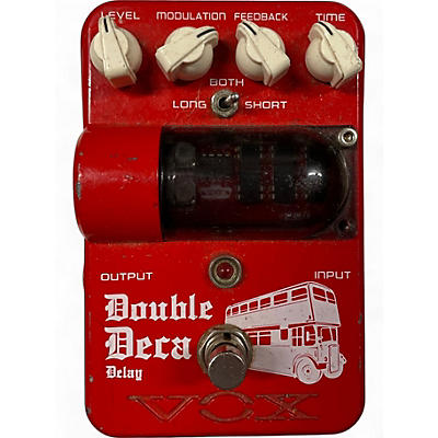 Used Vox double deca delay Effect Pedal