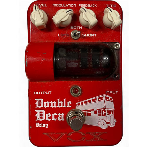 Used Vox double deca delay Effect Pedal