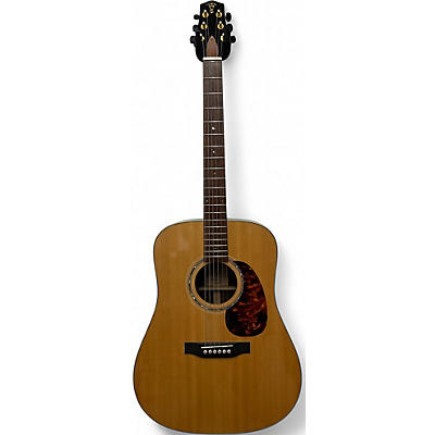 Used Voyage Air VAD-2 Natural Acoustic Electric Guitar