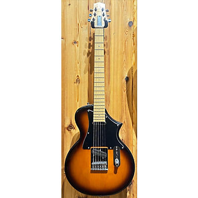 Voyage Air Used Voyage Air Vet-2sbb- Telair 2 Tone Sunburst Solid Body Electric Guitar