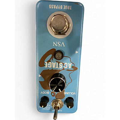 Used Vsn ac stage Effect Pedal