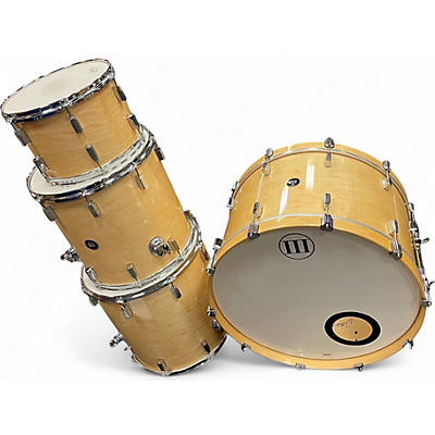 Used WFLIII Drums 4 Piece Bonham Custom Maple Bird's Eye Drum Kit