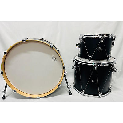 Used WTS 3 piece Epiphany Matte Black Drum Kit