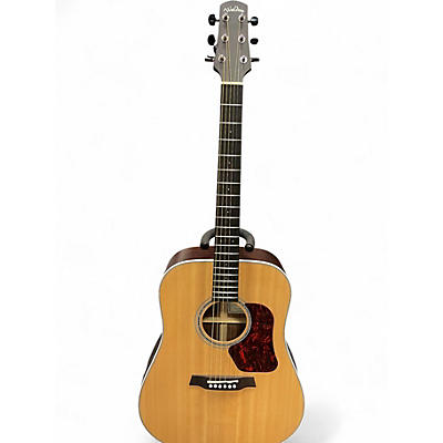 Used Walden D800E NATURAL Acoustic Electric Guitar