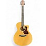Used Walden G570CE Natura Solid Cedar Top Grand Auditorium Natural Acoustic Electric Guitar Natural