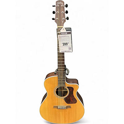 Used Walden G800CE Natural Acoustic Electric Guitar
