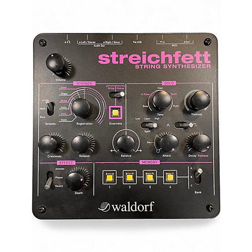 Used Waldorf Streichfett String Synthesizer Synthesizer
