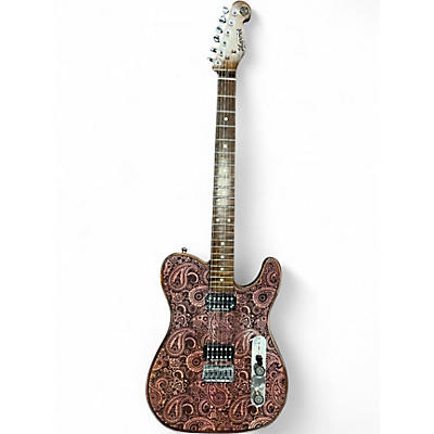 Used Walla Walla Maverick Red Solid Body Electric Guitar