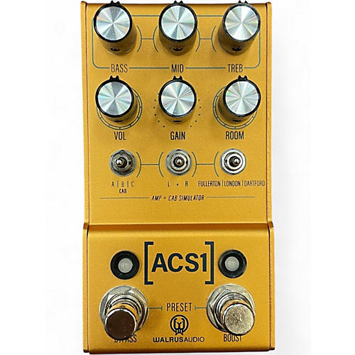 Used Walrus Audio ACS1 AMP & CAB SIM Effect Pedal
