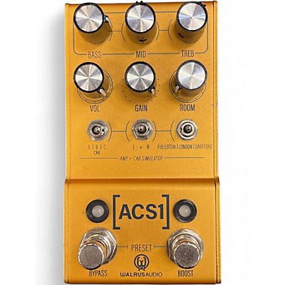 Used Walrus Audio ACS1 Amp + Cab Simulator Guitar Preamp