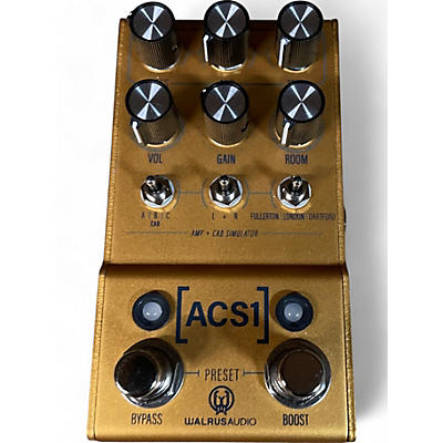 Walrus Audio Used Walrus Audio ACS1 Effect Pedal Package