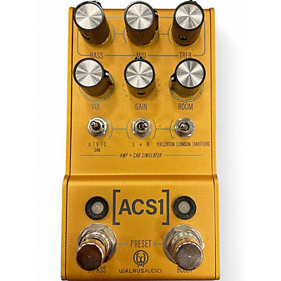 Used Walrus Audio ACS1 Effect Pedal