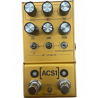 Used Walrus Audio ACS1 Effect Pedal
