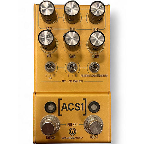 Used Walrus Audio ACS1 Effect Pedal