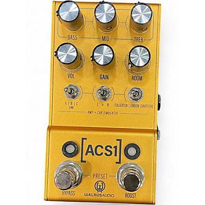 Used Walrus Audio ACS1 Effect Pedal