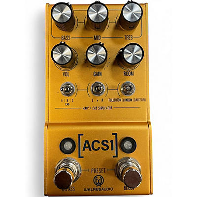 Used Walrus Audio ACS1 MAKO SERIES AMP + CAB SIMULATOR Effect Processor