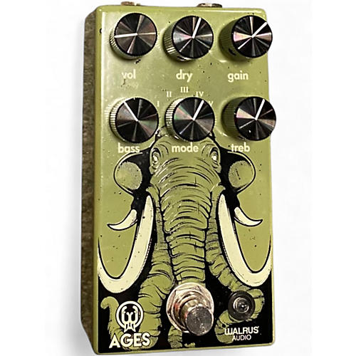 Used Walrus Audio Ages Five-State Overdrive Green Effect Pedal