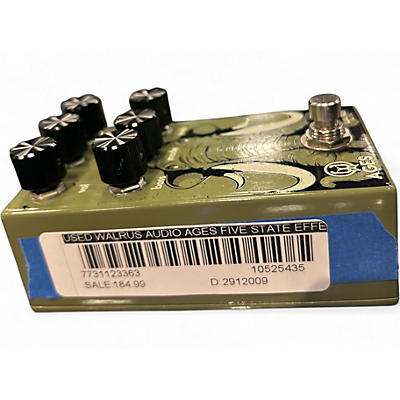 Used Walrus Audio Ages Five-State Overdrive Limited Edition Platinum Series  Effect Pedal