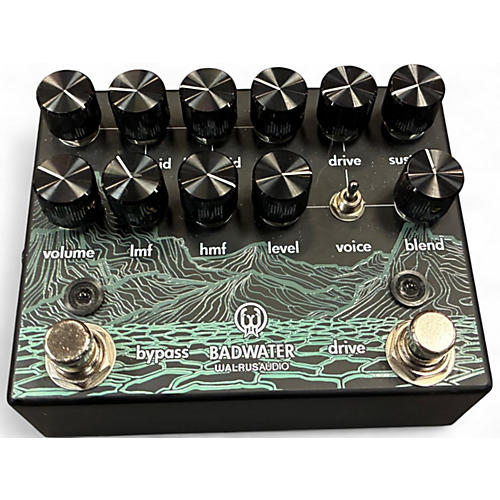 Used Walrus Audio BADWATER Effect Pedal