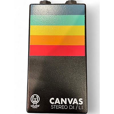 Used Walrus Audio CANVAS STEREO DI Direct Box