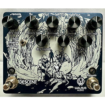 Walrus Audio Used Walrus Audio Descent Reverb Effect Pedal