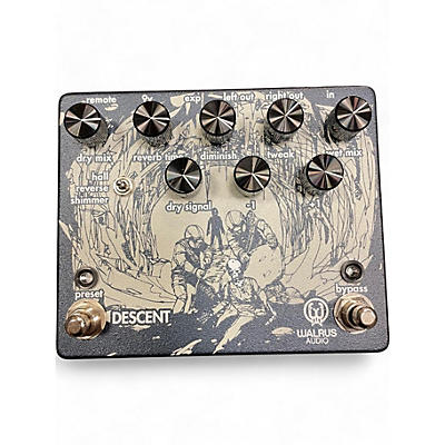 Walrus Audio Used Walrus Audio Descent Reverb Effect Pedal