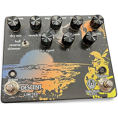 Walrus Audio Used Walrus Audio Descent Reverb Effect Pedal