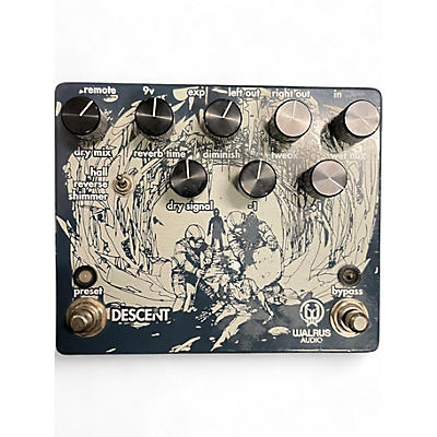 Walrus Audio Used Walrus Audio Descent Reverb Effect Pedal