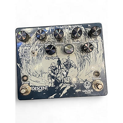 Walrus Audio Used Walrus Audio Descent Reverb Effect Pedal