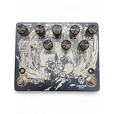 Walrus Audio Used Walrus Audio Descent Reverb Effect Pedal