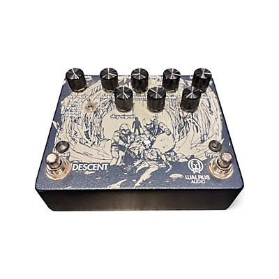 Used Walrus Audio Descent Reverb Effect Pedal