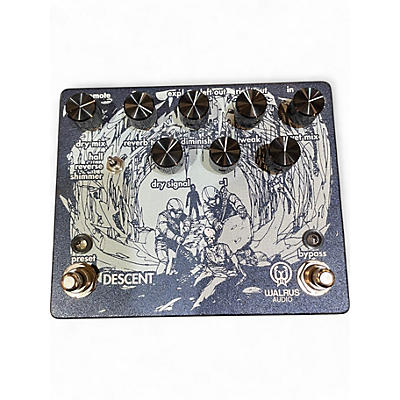 Used Walrus Audio Descent Reverb Effect Pedal