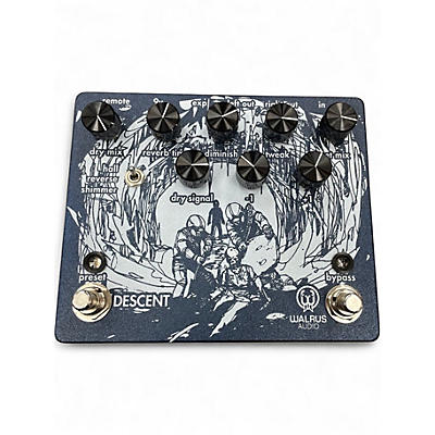 Used Walrus Audio Descent Reverb Effect Pedal