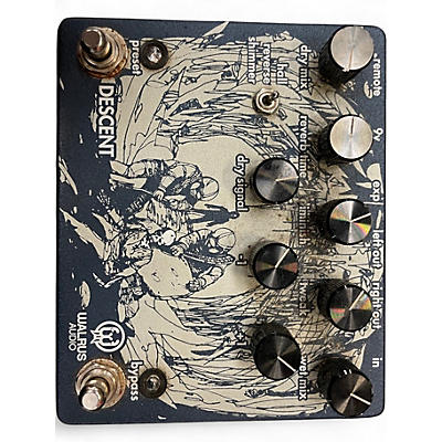 Used Walrus Audio Descent Reverb Effect Pedal