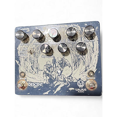 Used Walrus Audio Descent Reverb Effect Pedal
