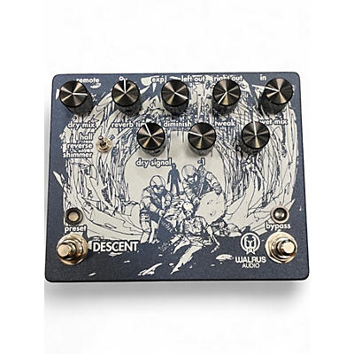 Used Walrus Audio Descent Reverb Effect Pedal
