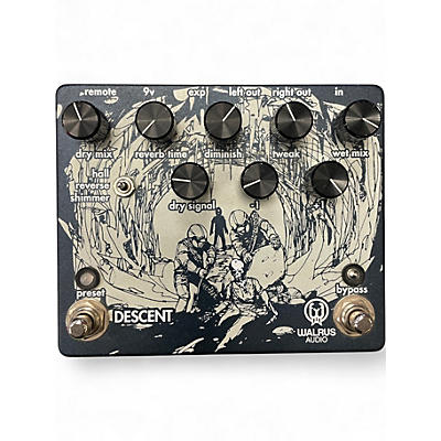 Used Walrus Audio Descent Reverb Effect Pedal