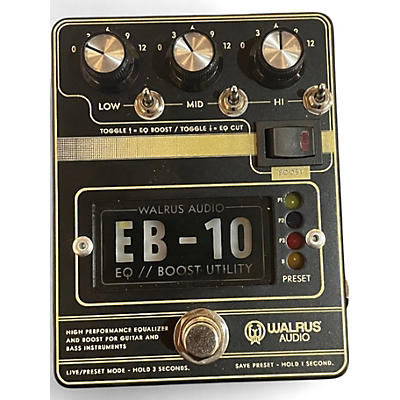 Used Walrus Audio EB-10 Effect Pedal