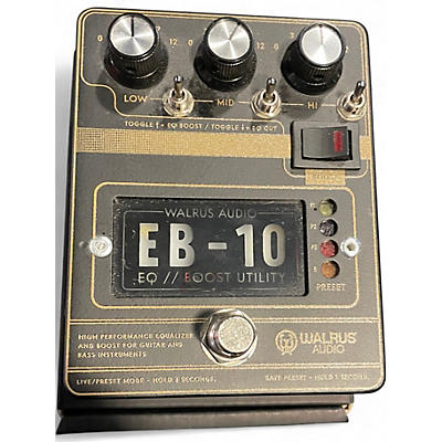 Used Walrus Audio EB-10 Guitar Preamp