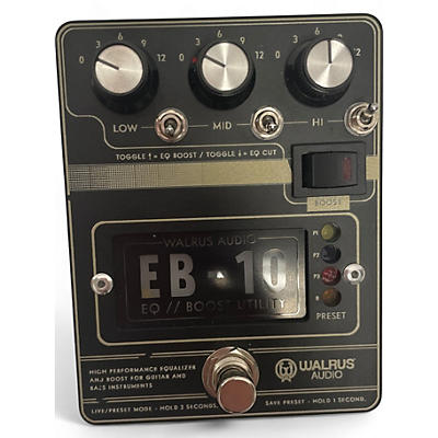 Walrus Audio Used Walrus Audio EB-10 Preamp Effect Pedal