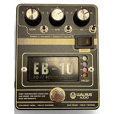 Used Walrus Audio EB10 EQ/Boost Pedal